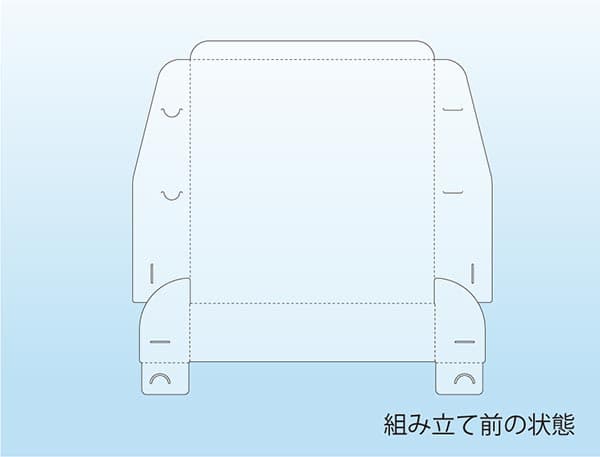 飛沫防止　簡易卓上仕切り